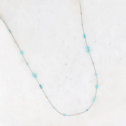 Necklace - natural stones