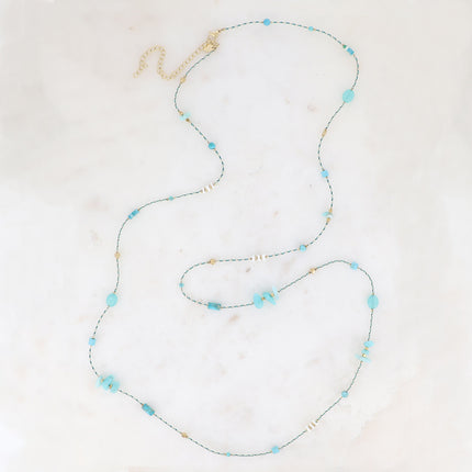Necklace - natural stones