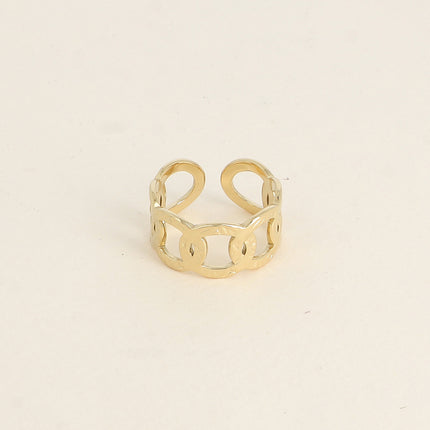 Bague - anneaux texturés