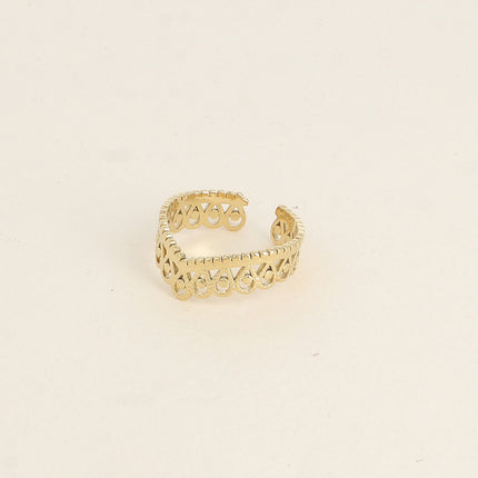 Bague - motif oriental ajouré