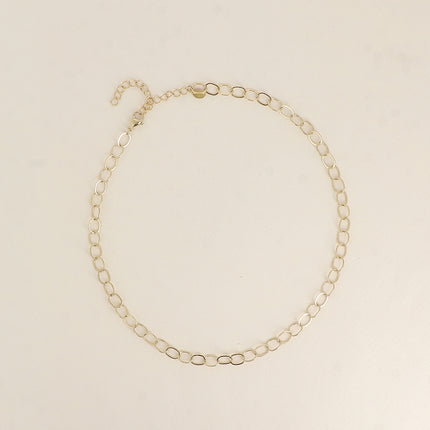 Collier - maillons ovales