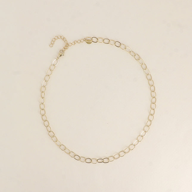 Collier - maillons ovales