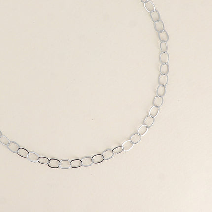 Collier - maillons ovales