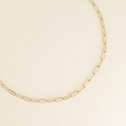 Collier - maillons ovales