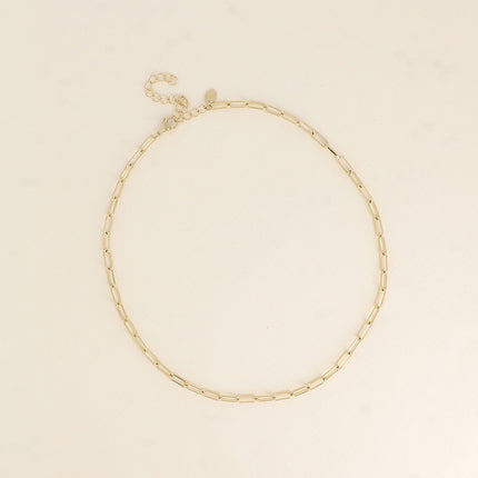 Collier - maillons ovales