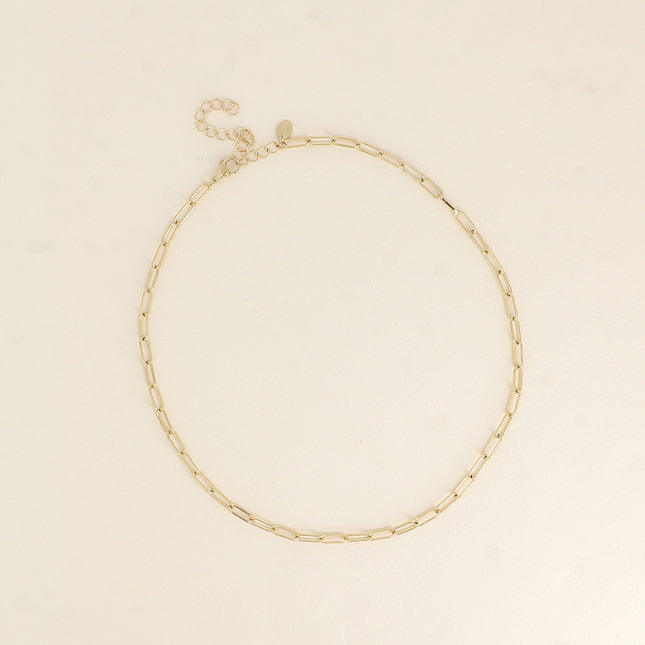 Collier - maillons ovales