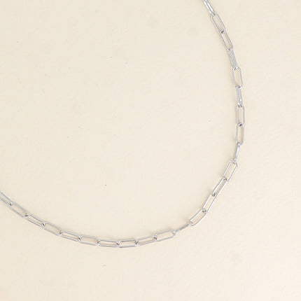 Collier - maillons ovales