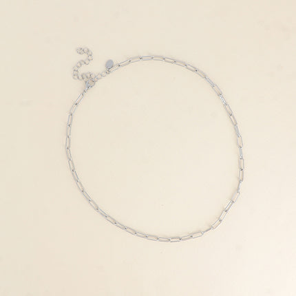 Collier - maillons ovales