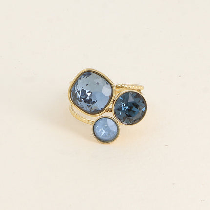 Bague Trilogie - cristaux Swarovski®
