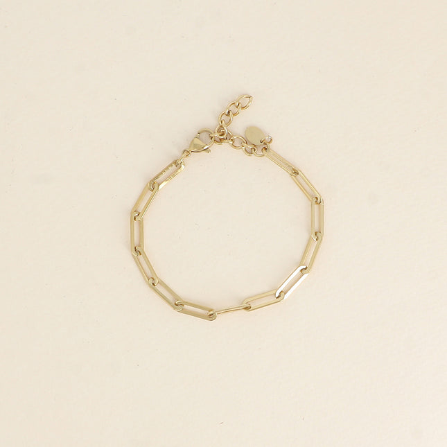 Bracelet - mesh with oval rings