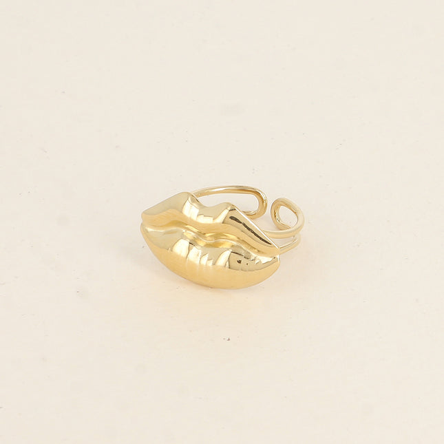 Bague - motif bouche