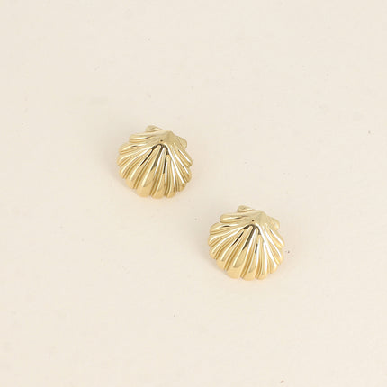 Boucles puces - coquillage