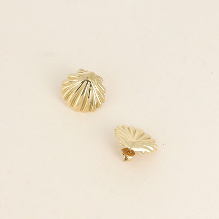 Boucles puces - coquillage