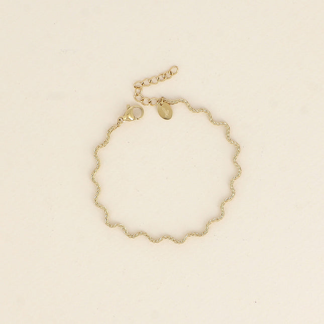 Moka bracelet - zigzag chain