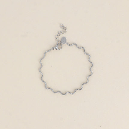 Bracelet Moka - chaîne zigzag
