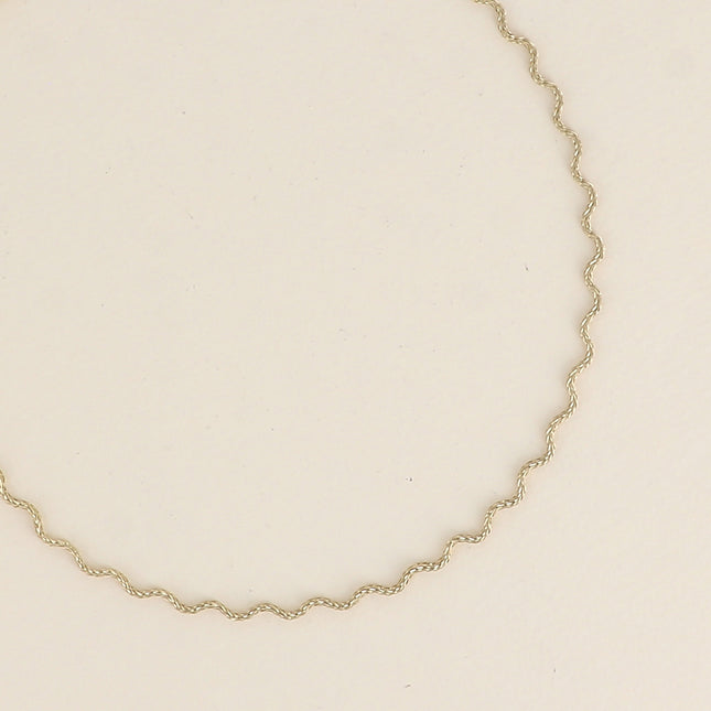 Moka Necklace - zigzag chain