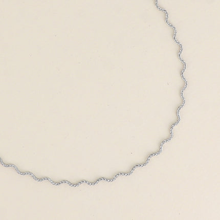 Moka Necklace - zigzag chain