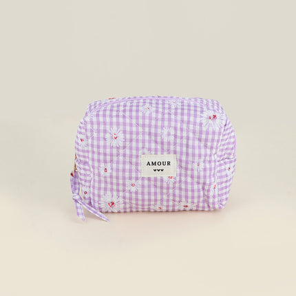 Trousse - AMOUR et 3 coeurs - 15 x 10 x 8 cm