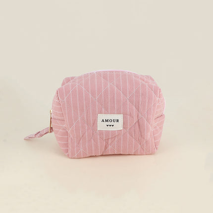 Trousse - AMOUR et 3 coeurs - 15 x 10 x 8 cm