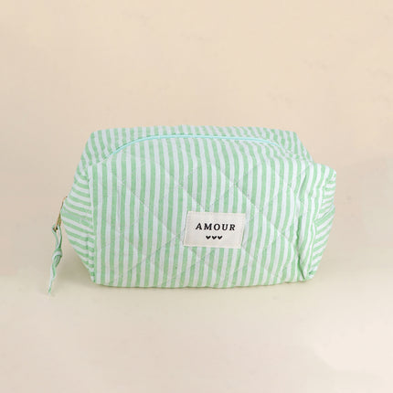 Grande trousse - en coton/polyester - 23 x 12 x 14 cm