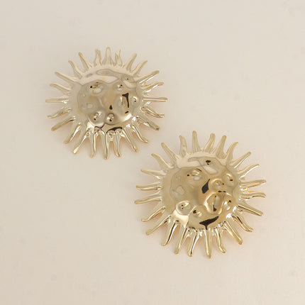 Boucles puces - grand soleil 57mm