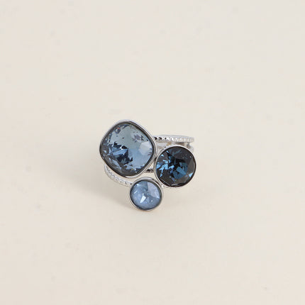 Bague Trilogie - cristaux Swarovski®