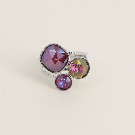 Bague Trilogie - cristaux Swarovski®