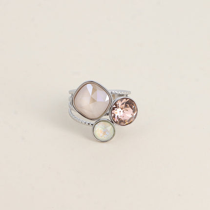 Bague Trilogie - cristaux Swarovski®