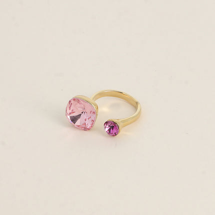 Bague Beata - ornée de 2 cristaux Swarovski®