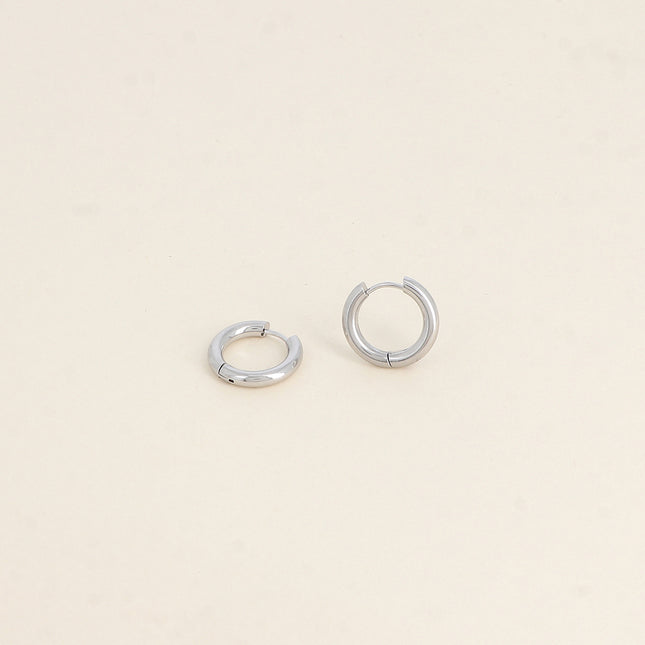 Créoles - anneau simple 18mm