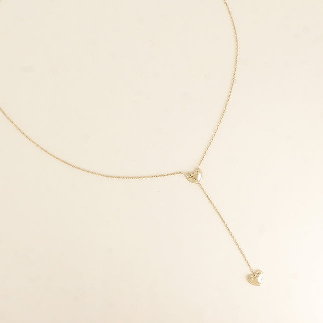 Kaïros Y necklace - hearts