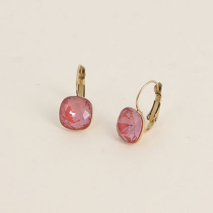 Boucles Béa - cristaux Swarovski® 4470 10mm