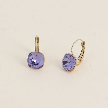 Boucles Béa - cristaux Swarovski® 4470 10mm
