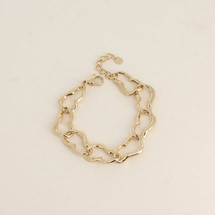 Bracelet - maille aux longs anneaux