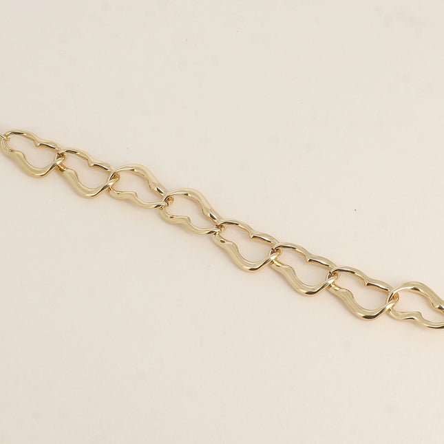 Bracelet - maille aux longs anneaux