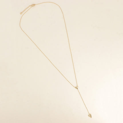 Collier Y - coeurs