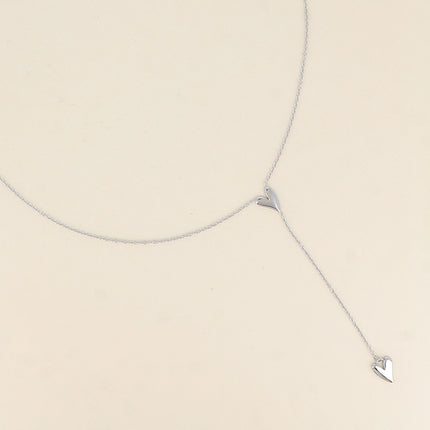 Collier Y - coeurs