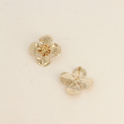 Boucles puces - motif floral
