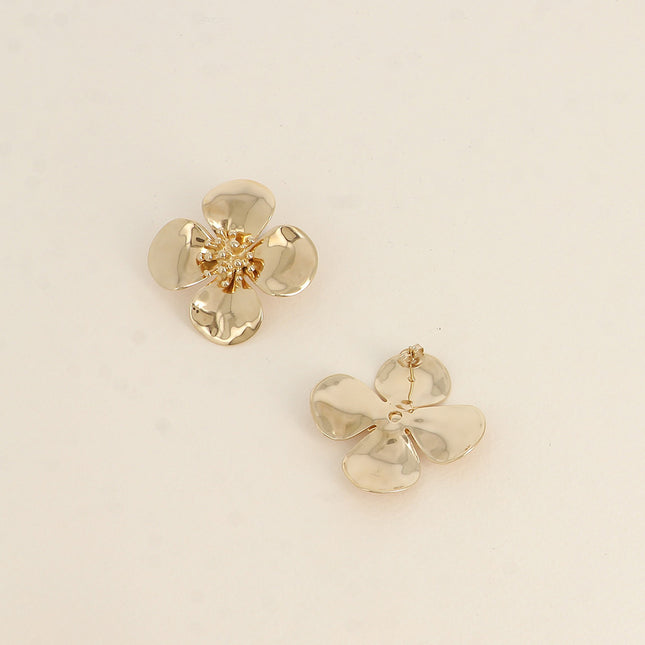 Boucles puces - motif floral