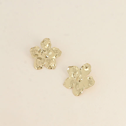 Boucles puces - motif floral