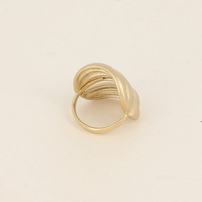 Bague - effet mat et formes ajourées