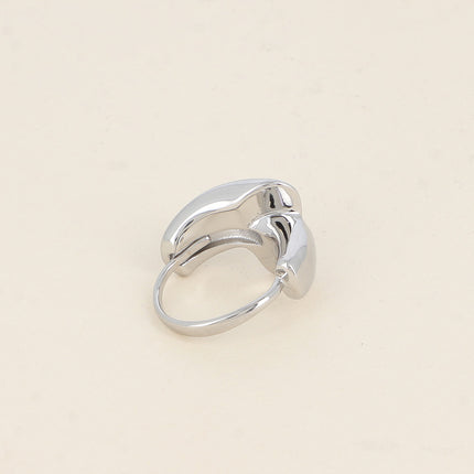 Bague Selvarin - formes bombées et décalées