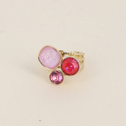 Bague Trilogie - cristaux Swarovski®