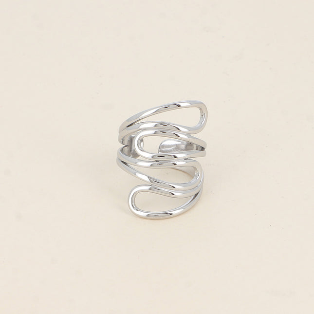 Bague - formes ajourées