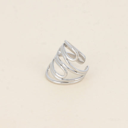 Bague - formes ajourées