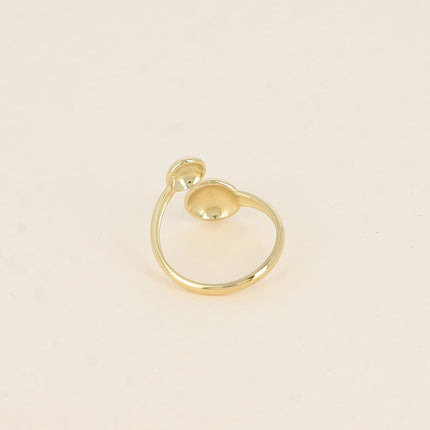 Bague - deux ronds