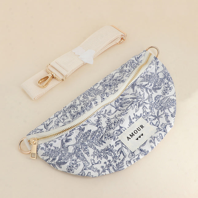 Sac banane ventral / bandoulière - CARPEDIEM et motifs léopard imprimés
