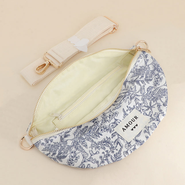 Sac banane ventral / bandoulière - CARPEDIEM et motifs léopard imprimés