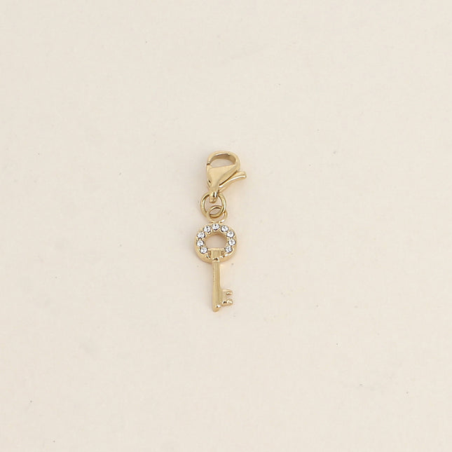 Charm Evya - clef et oxydes de zirconium