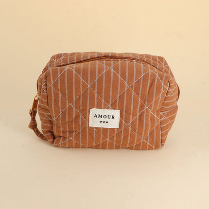 Trousse - AMOUR et 3 coeurs - 15 x 10 x 8 cm